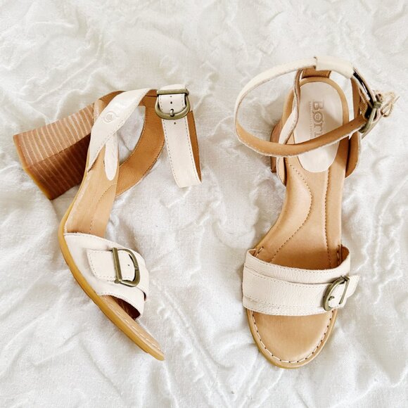 Born Tahlia Heel Sandals Size 10 New $135 - Picture 1 of 5